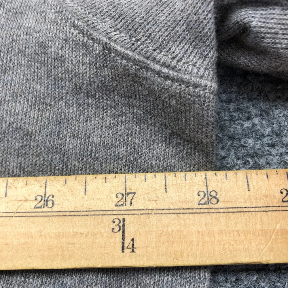 Polo Ralph Lauren Mens 2XLT Grey Quarter Zip Pullover Long Sleeve Pony Logo Top